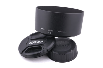 Nikon 85mm f1.8 AF-S Nikkor G