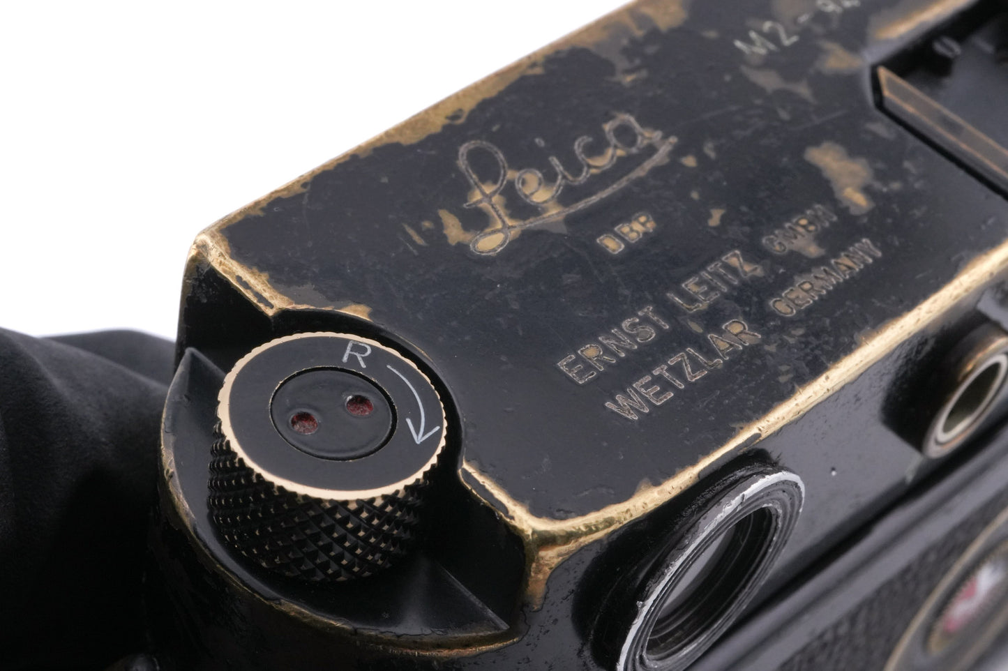 Leica M2 (Button Rewind) (Black Paint, KOOHE / 10800 / 10300)