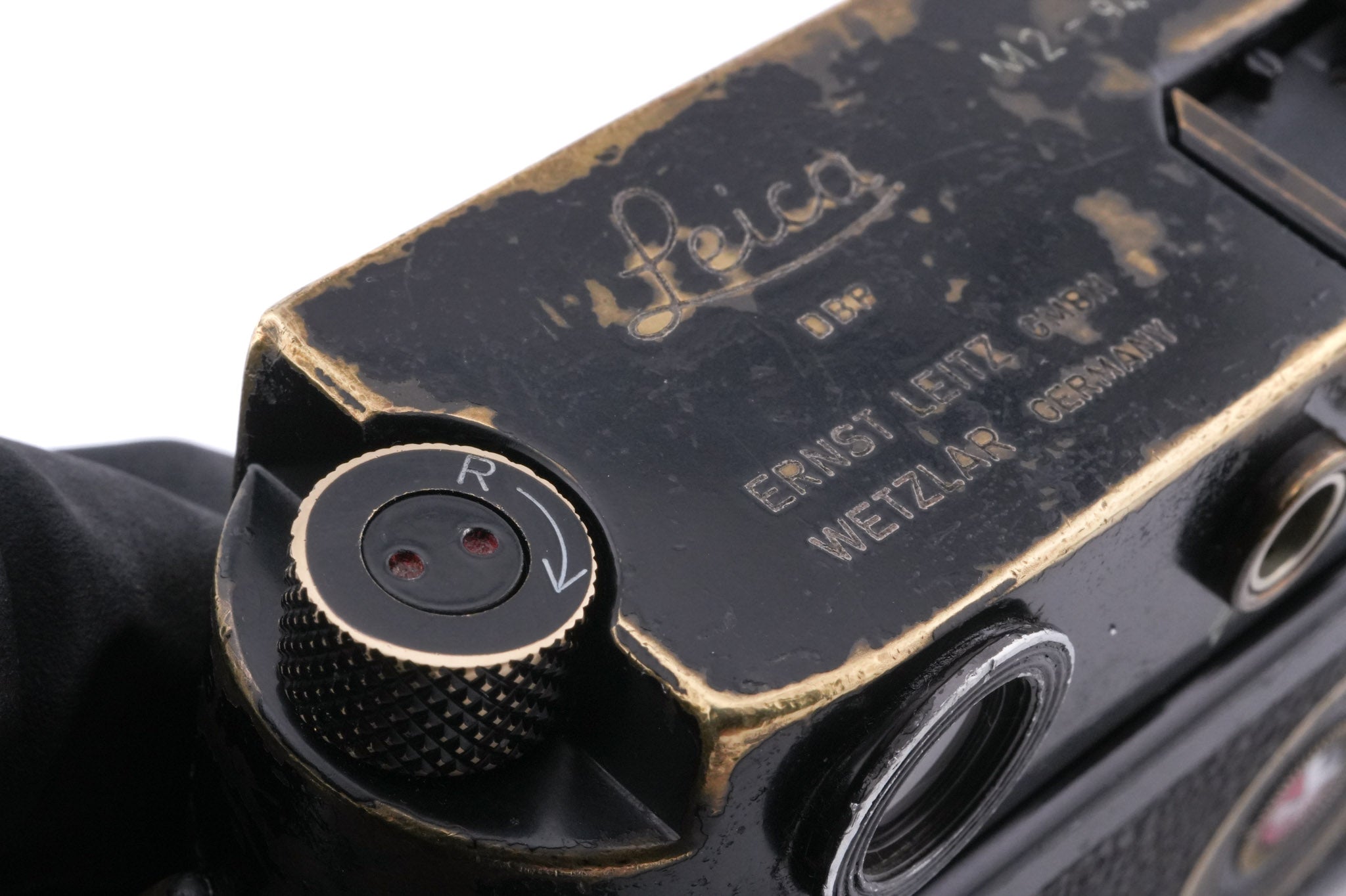 Leica M2 (Button Rewind) (Black Paint, KOOHE / 10800 / 10300)