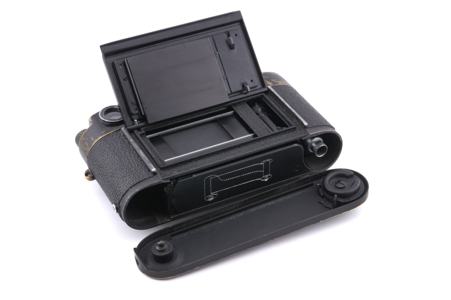 Leica M2 (Button Rewind) (Black Paint, KOOHE / 10800 / 10300)