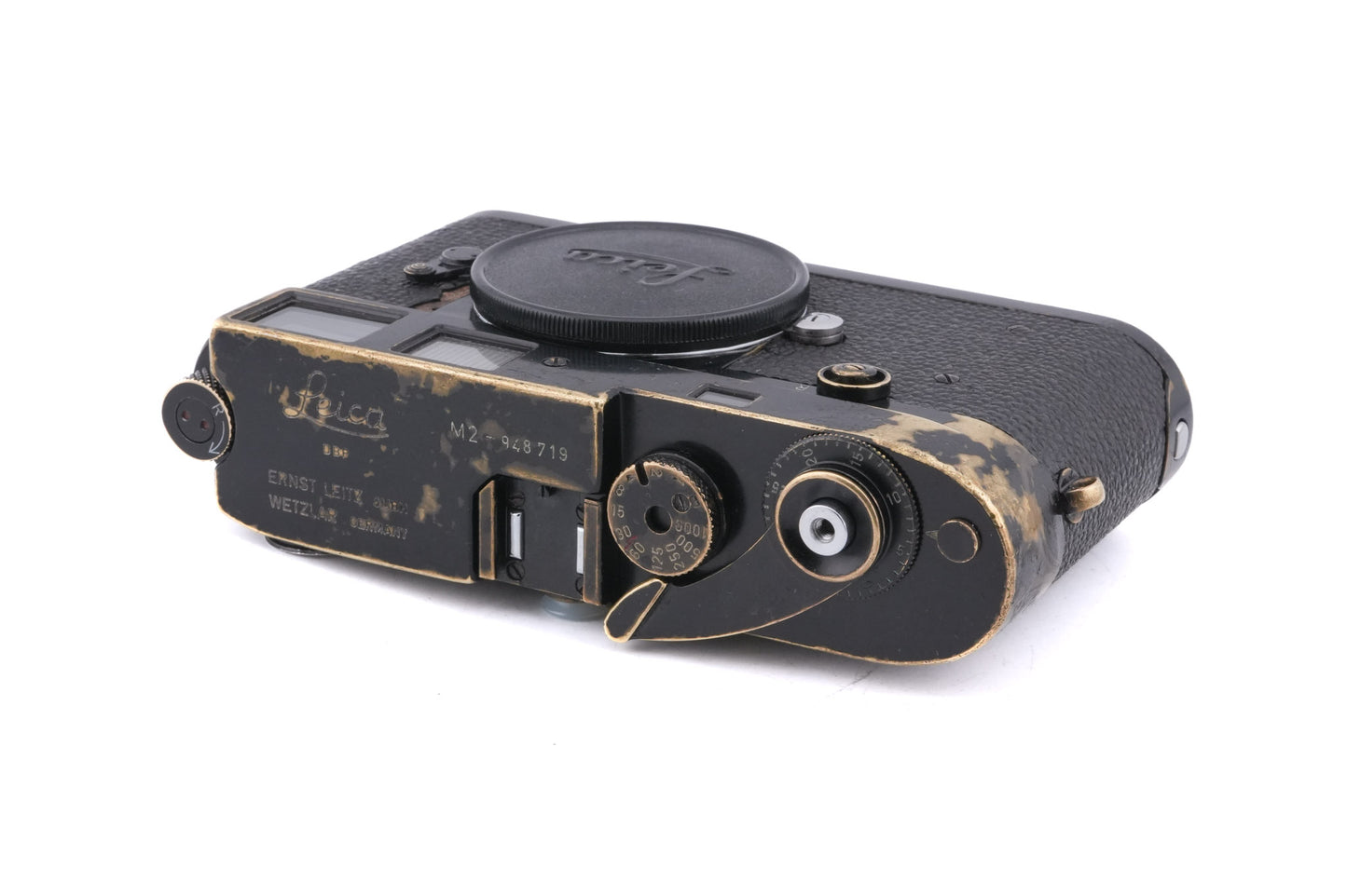 Leica M2 (Button Rewind) (Black Paint, KOOHE / 10800 / 10300)