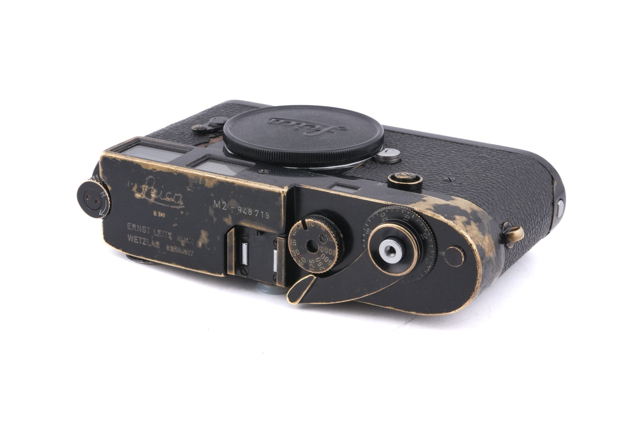 Leica M2 (Button Rewind) (Black Paint, KOOHE / 10800 / 10300)