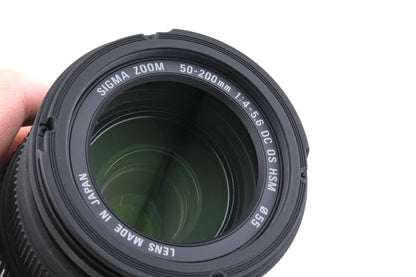 Sigma 50-200mm f4-5.6 DC OS HSM
