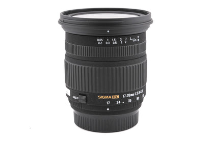 Sigma 17-70mm f2.8-4.5 Macro HSM DC