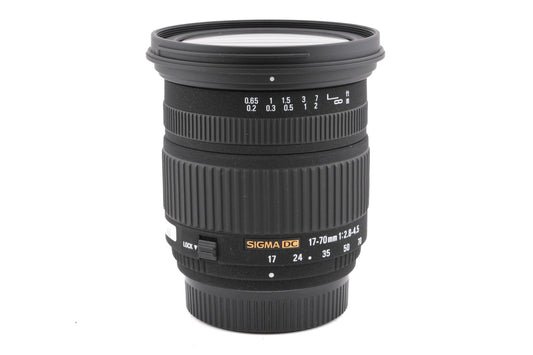 Sigma 17-70mm f2.8-4.5 Macro HSM DC