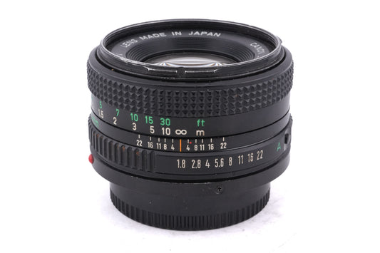 Canon 50mm f1.8 FDn