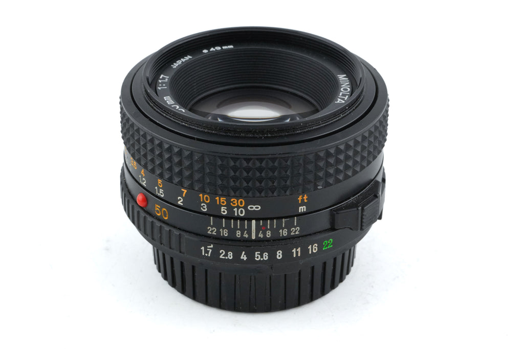 Minolta 50mm f1.7 MD
