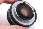 Nikon 50mm f1.8 Series E