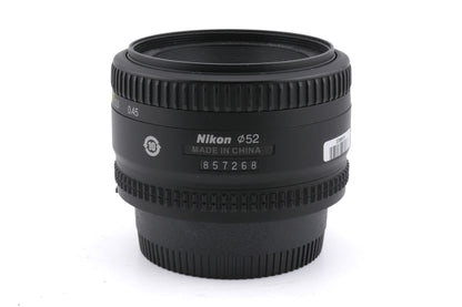 Nikon 50mm f1.8 AF Nikkor D