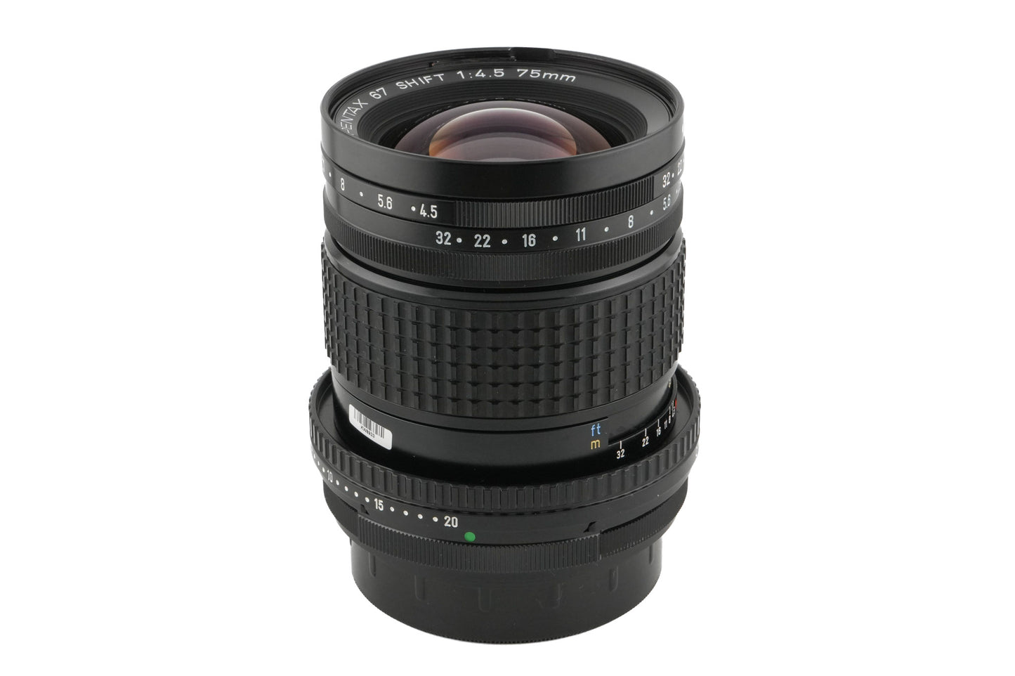 Pentax 75mm f4.5 SMC Pentax 67 Shift