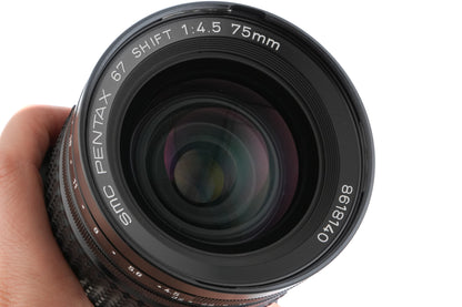 Pentax 75mm f4.5 SMC Pentax 67 Shift