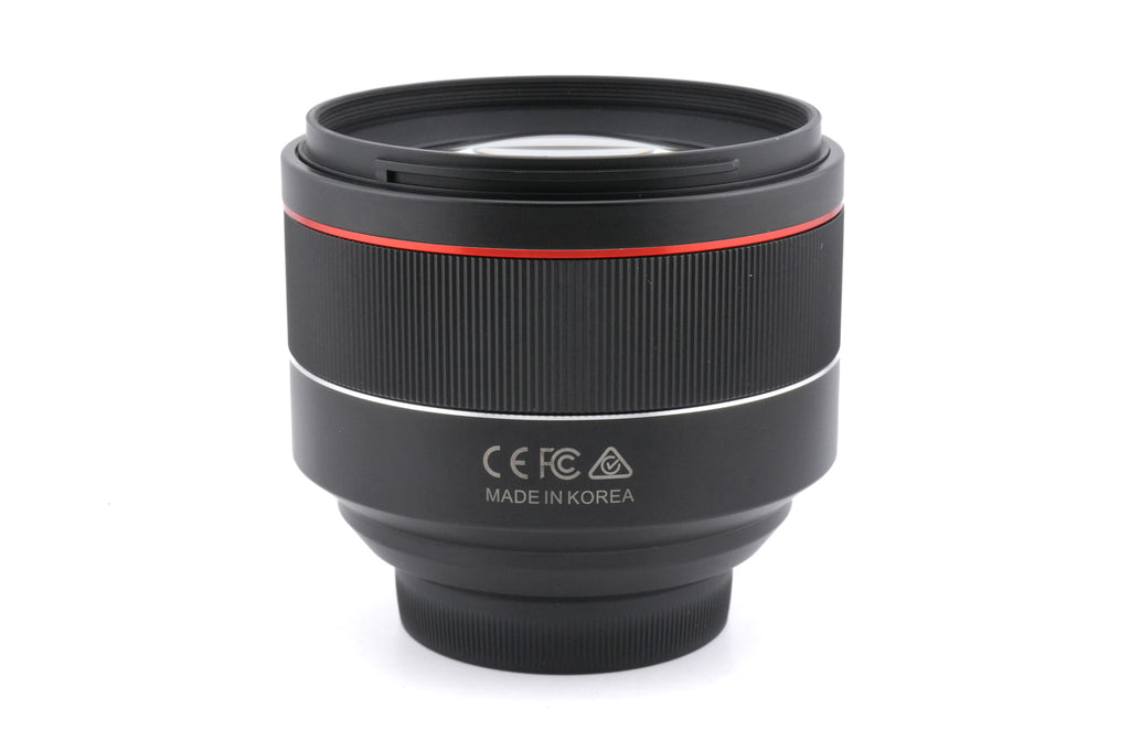 Samyang 85mm f1.4 AF