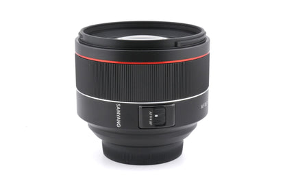 Samyang 85mm f1.4 AF