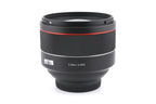 Samyang 85mm f1.4 AF