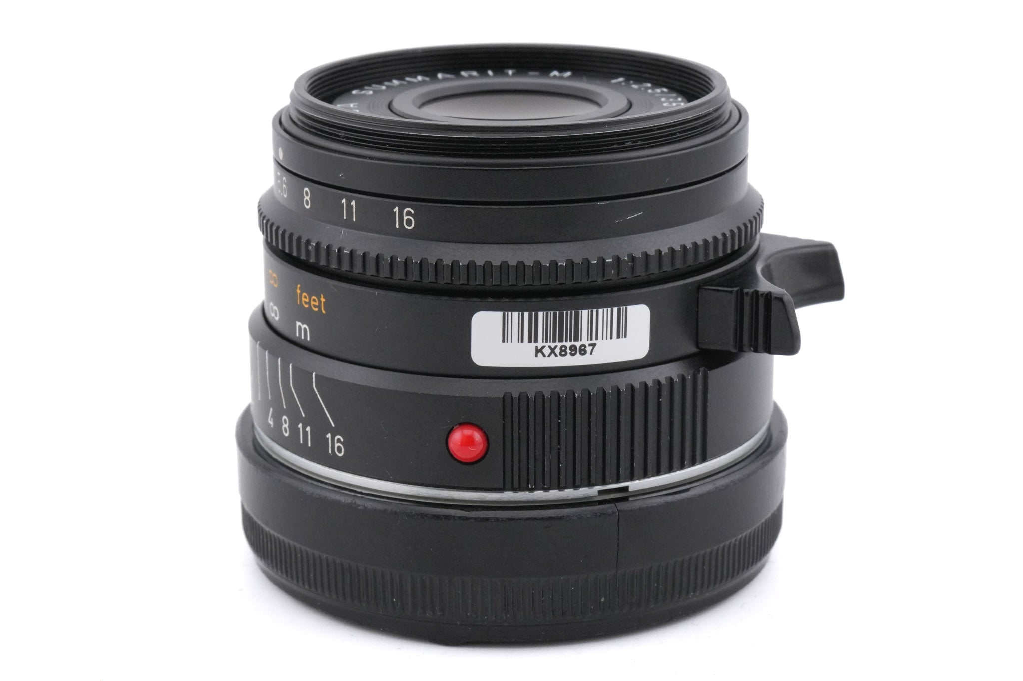 Leica 35mm f2.5 Summarit-M (11643) + Lens Hood (35/50mm f2.5) (12459)