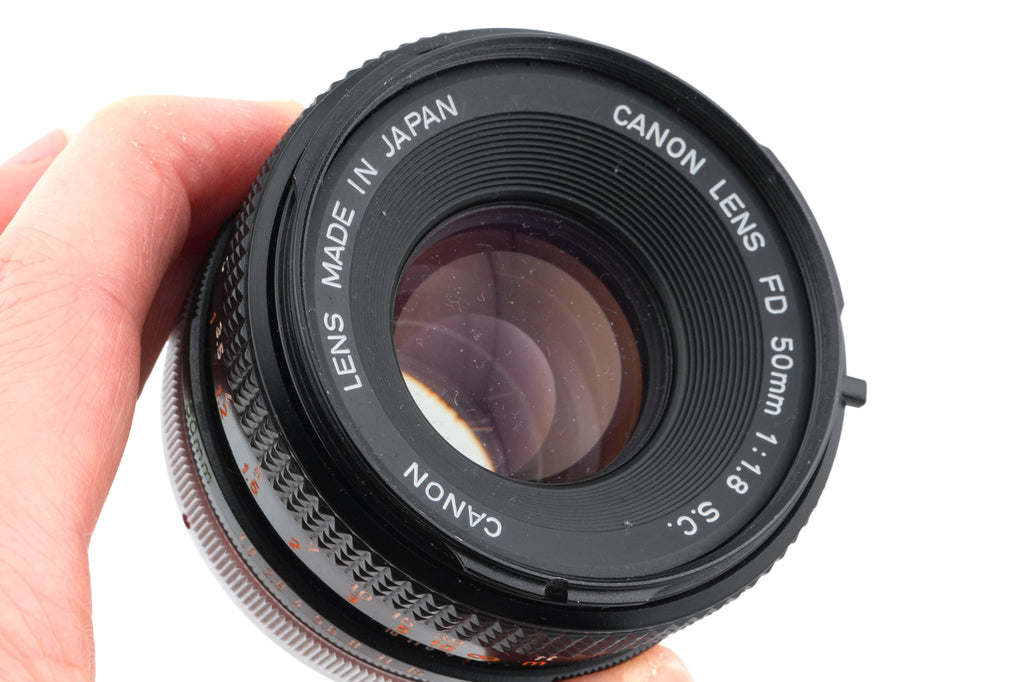 Canon 50mm f1.8 S.C.
