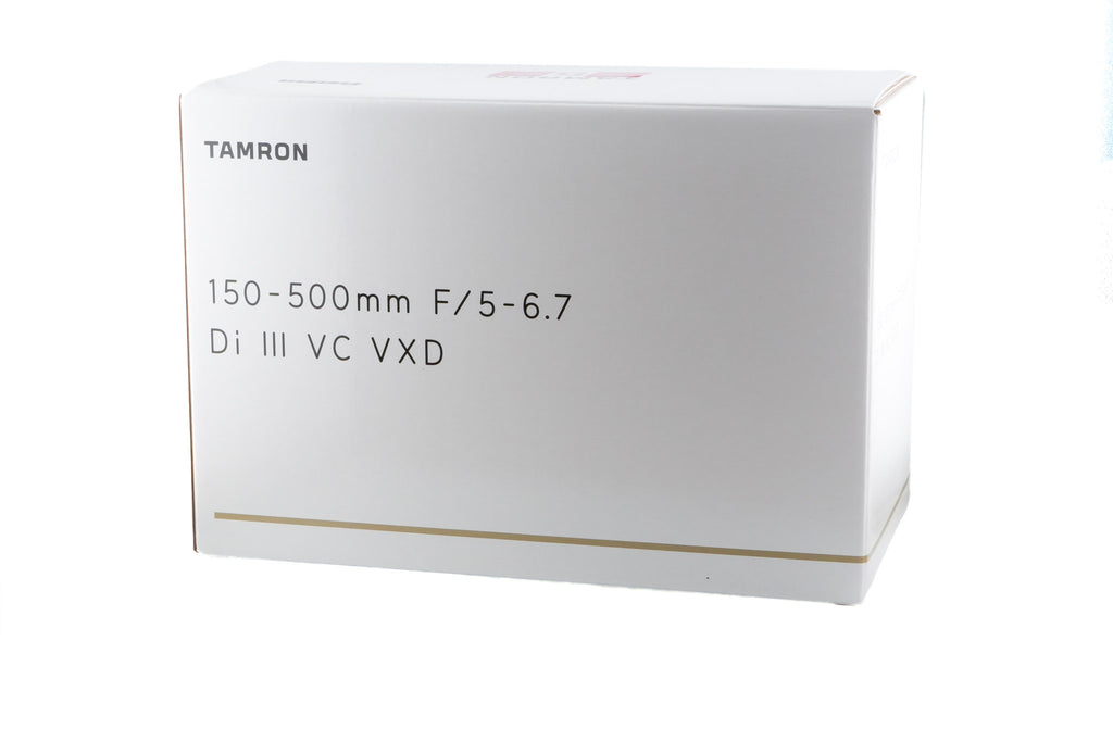Tamron 150-500mm f5-6.7 Di III VC VXD