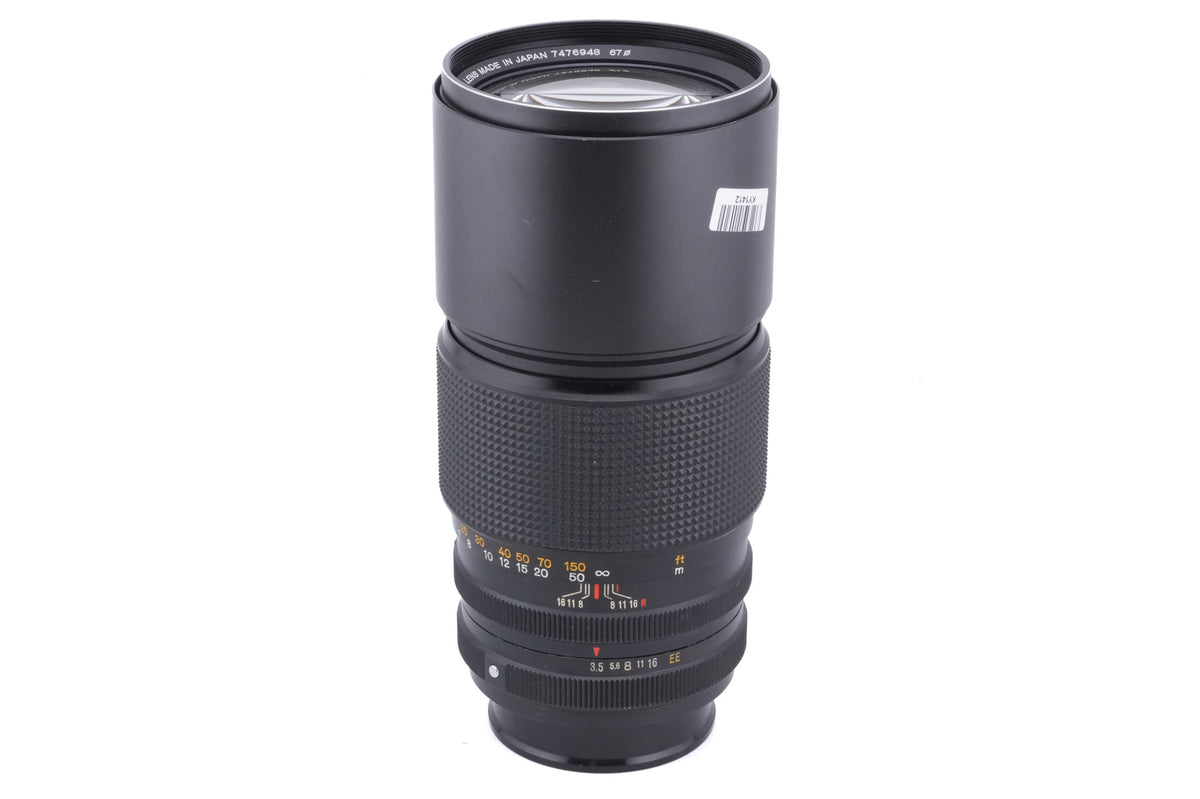 Konica 200mm f3.5 Hexanon AR