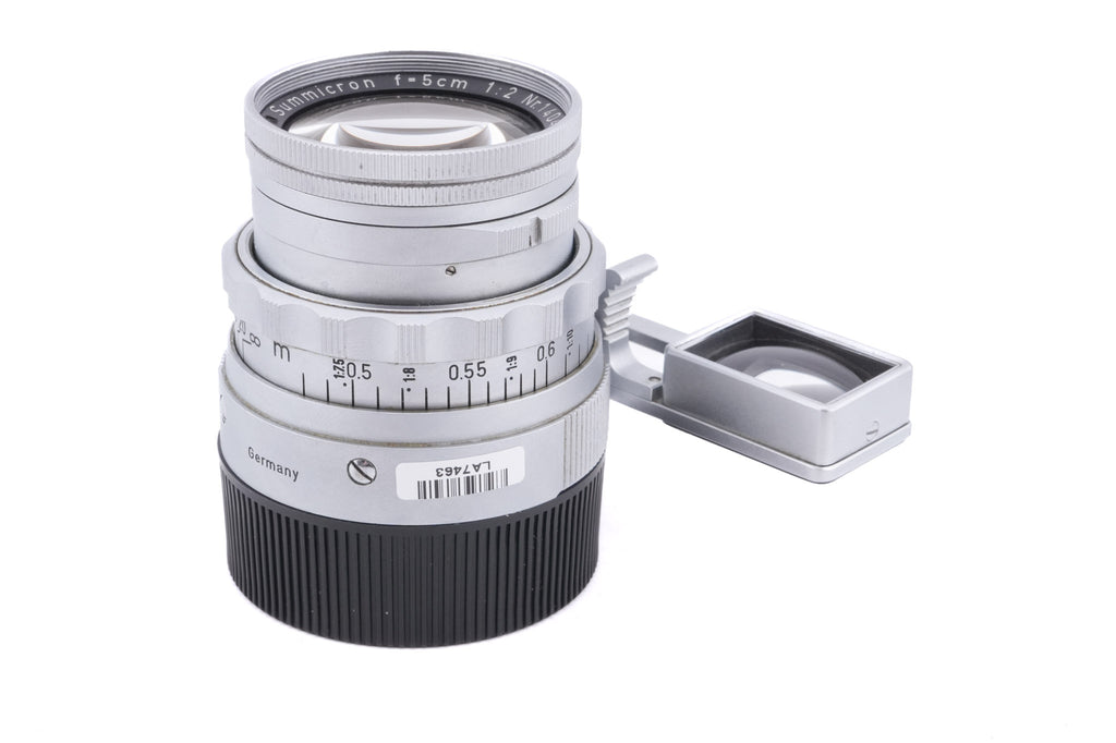 Leica 50mm f2 Summicron (Type II, Dual Range) (SOOIC-MN / SOMNI / 11918 / 11318)