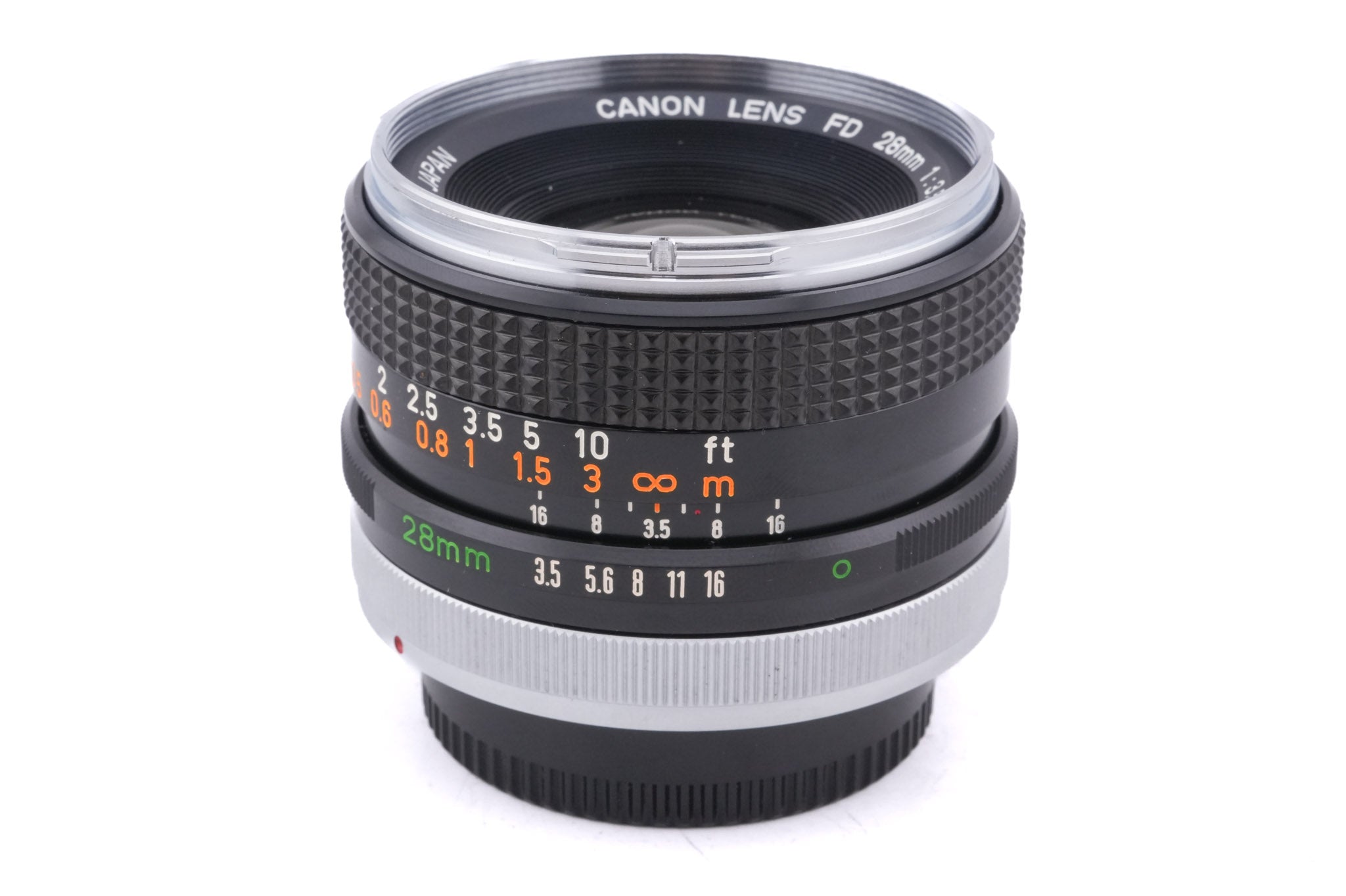 Canon 28mm f3.5 Chrome Nose