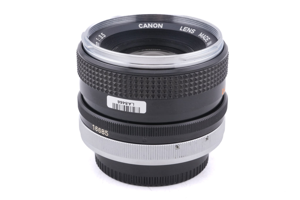 Canon 28mm f3.5 Chrome Nose