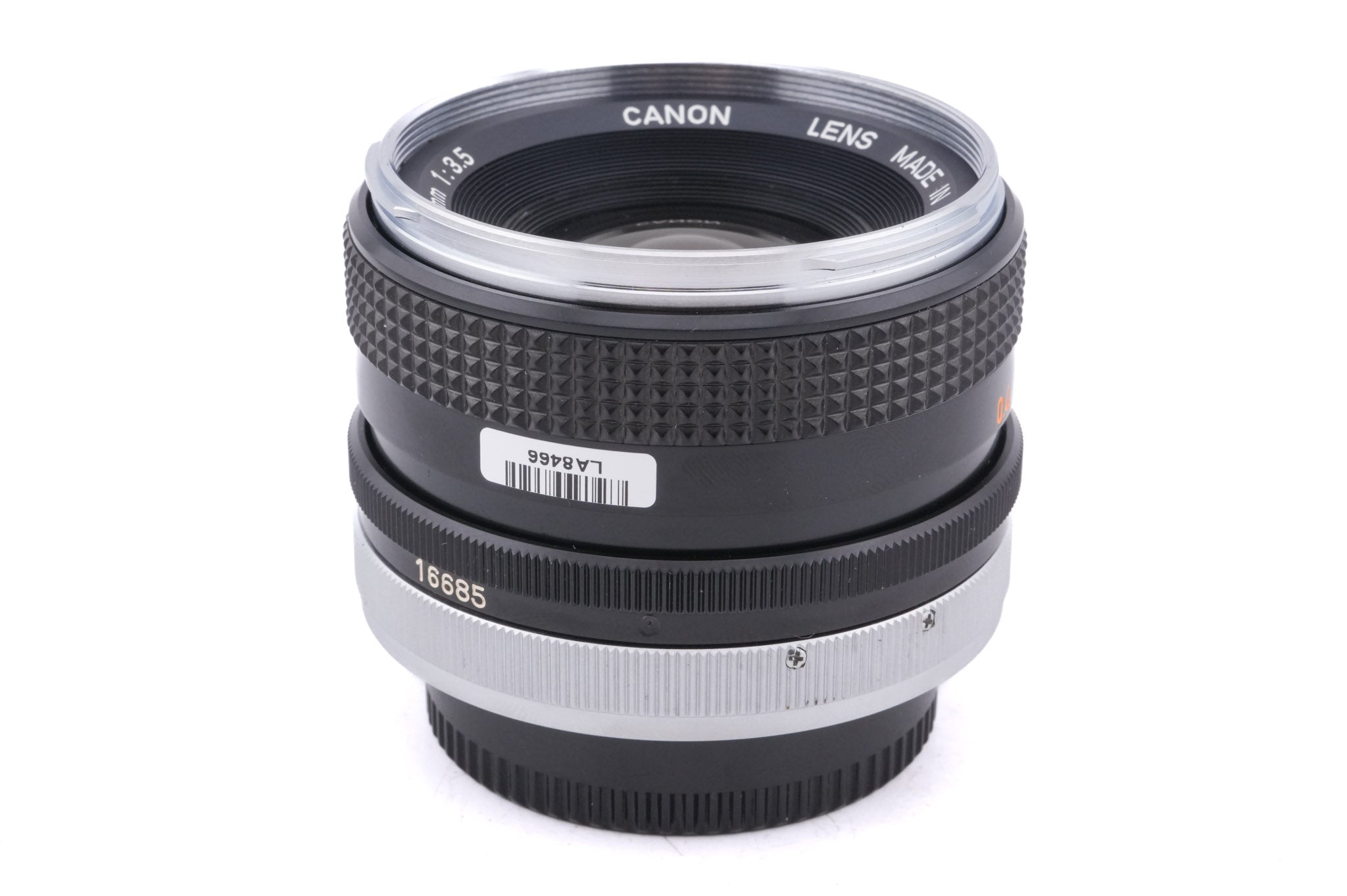 Canon 28mm f3.5 Chrome Nose