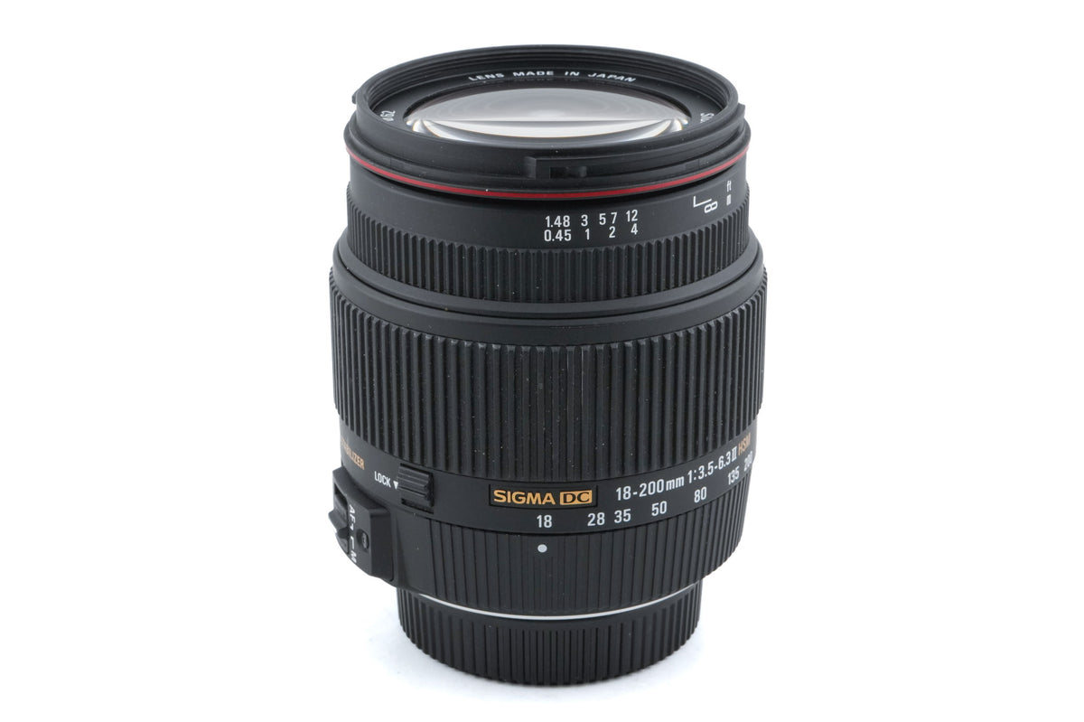 Sigma 18-200mm f3.5-6.3 DC OS HSM II