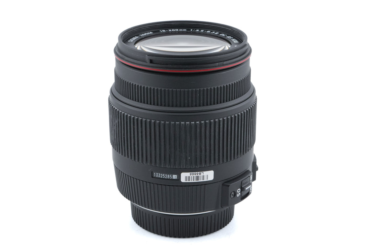 Sigma 18-200mm f3.5-6.3 DC OS HSM II