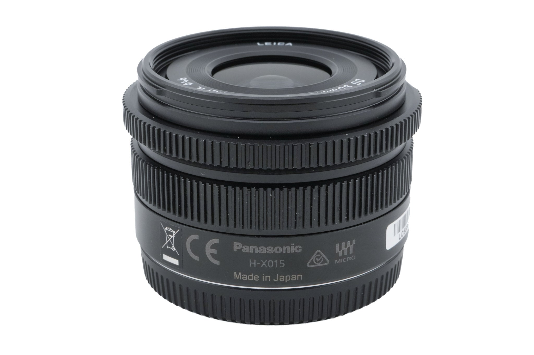 Panasonic 15mm f1.7 Leica DG Summilux ASPH. (H-X015)
