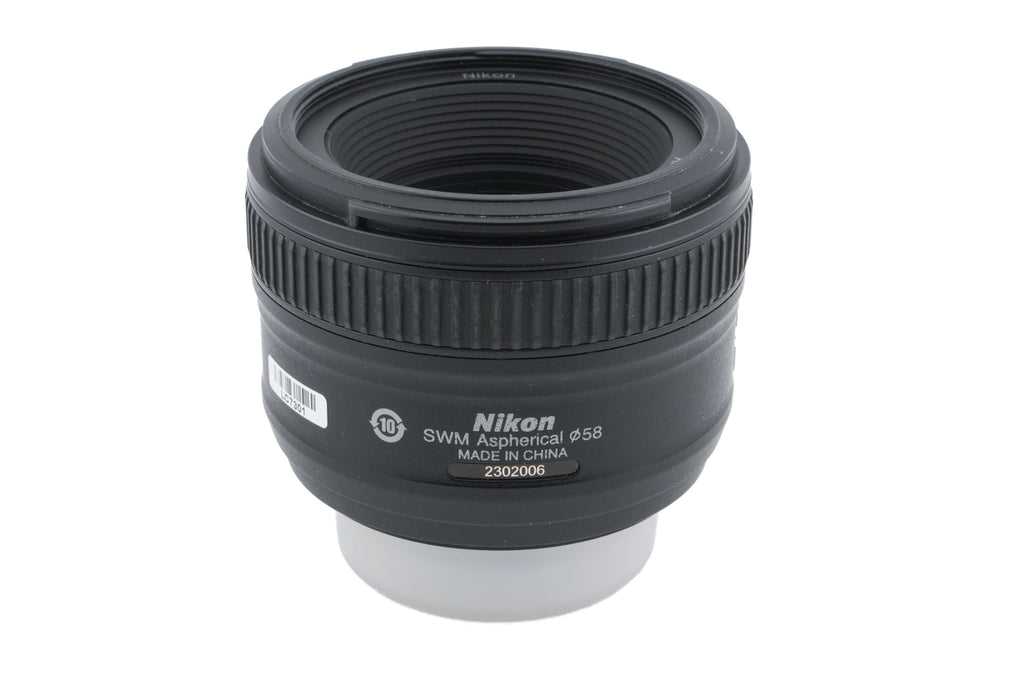 Nikon 50mm f1.8 AF-S Nikkor G