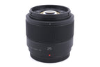 Panasonic 25mm f1.7 Lumix G ASPH. (H-H025)