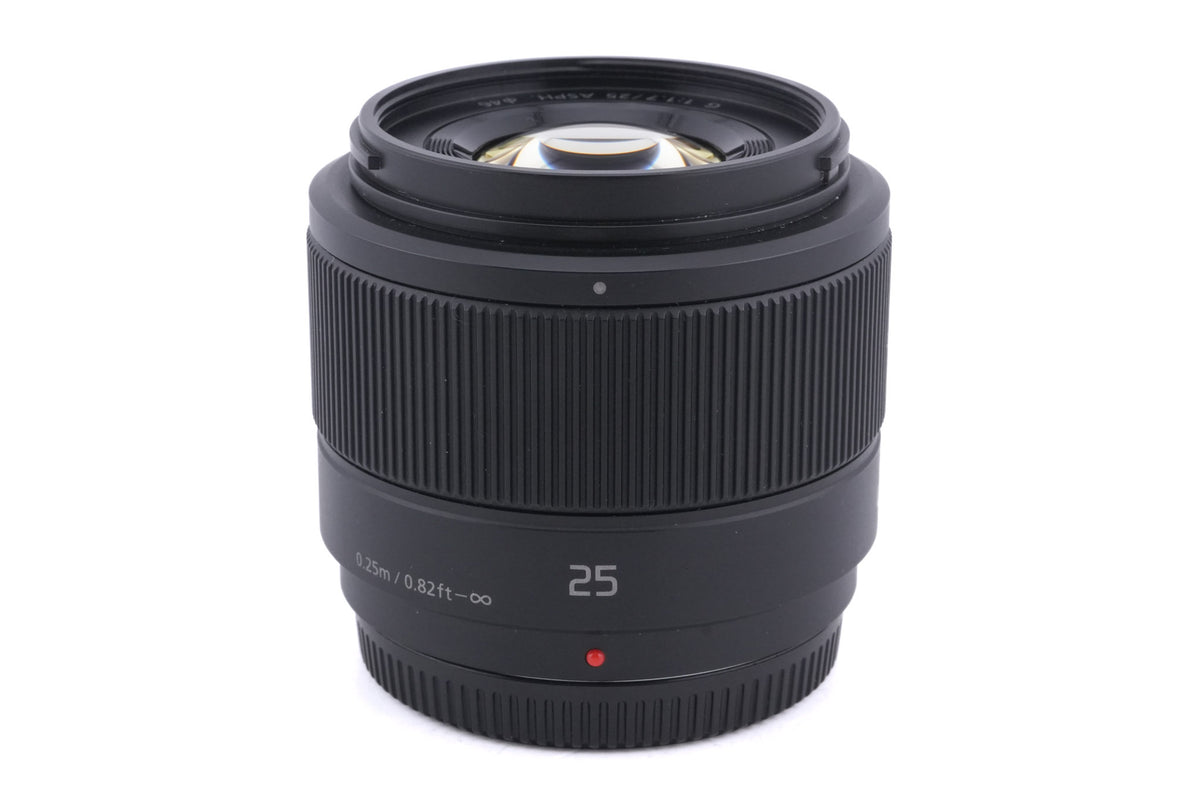 Panasonic 25mm f1.7 Lumix G ASPH. (H-H025)