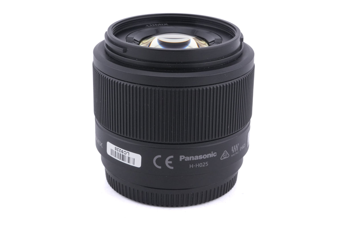 Panasonic 25mm f1.7 Lumix G ASPH. (H-H025)