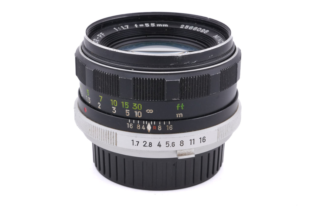 Minolta 55mm f1.7 MC Rokkor-PF