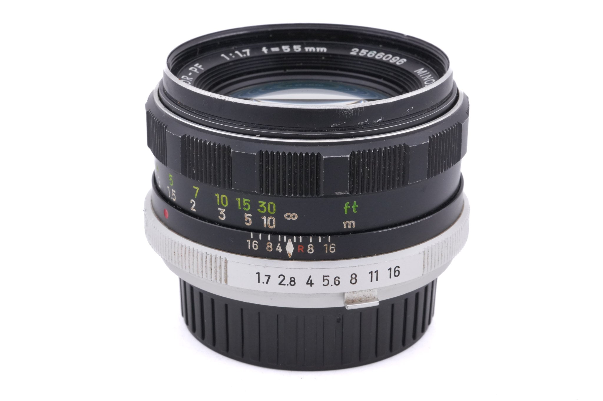 Minolta 55mm f1.7 MC Rokkor-PF