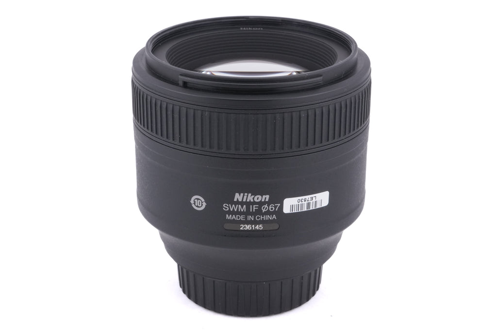 Nikon 85mm f1.8 AF-S Nikkor G
