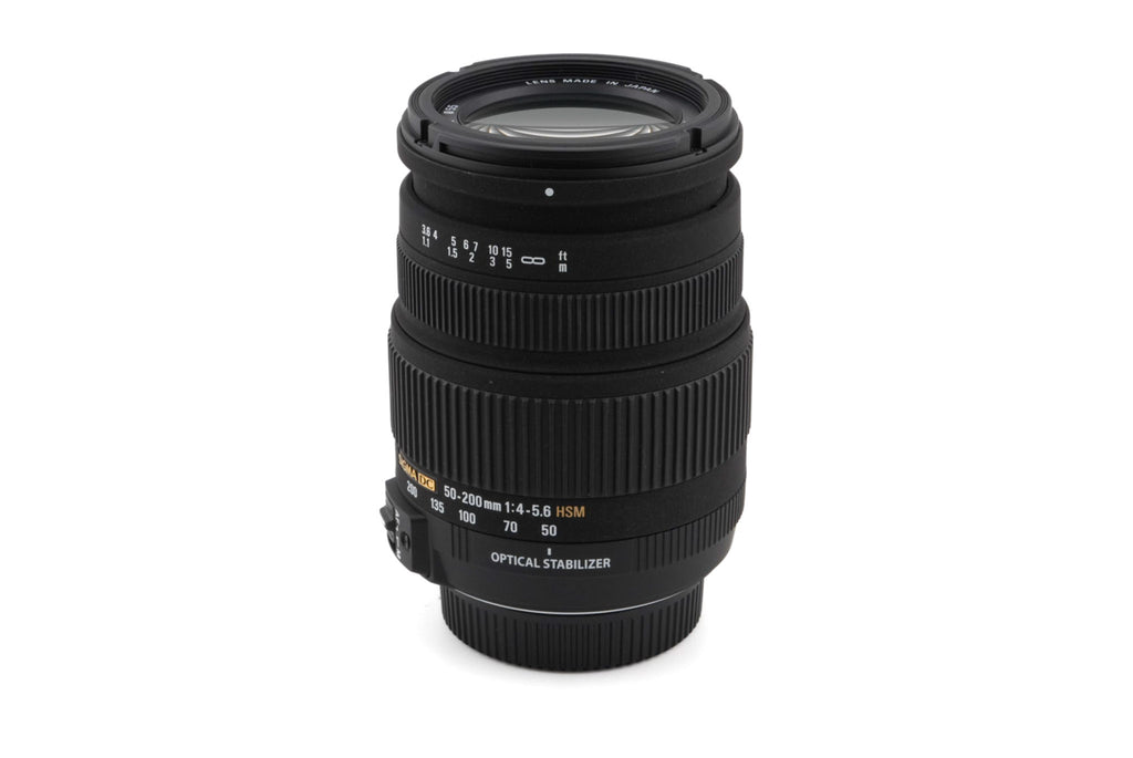 Sigma 50-200mm f4-5.6 DC OS HSM