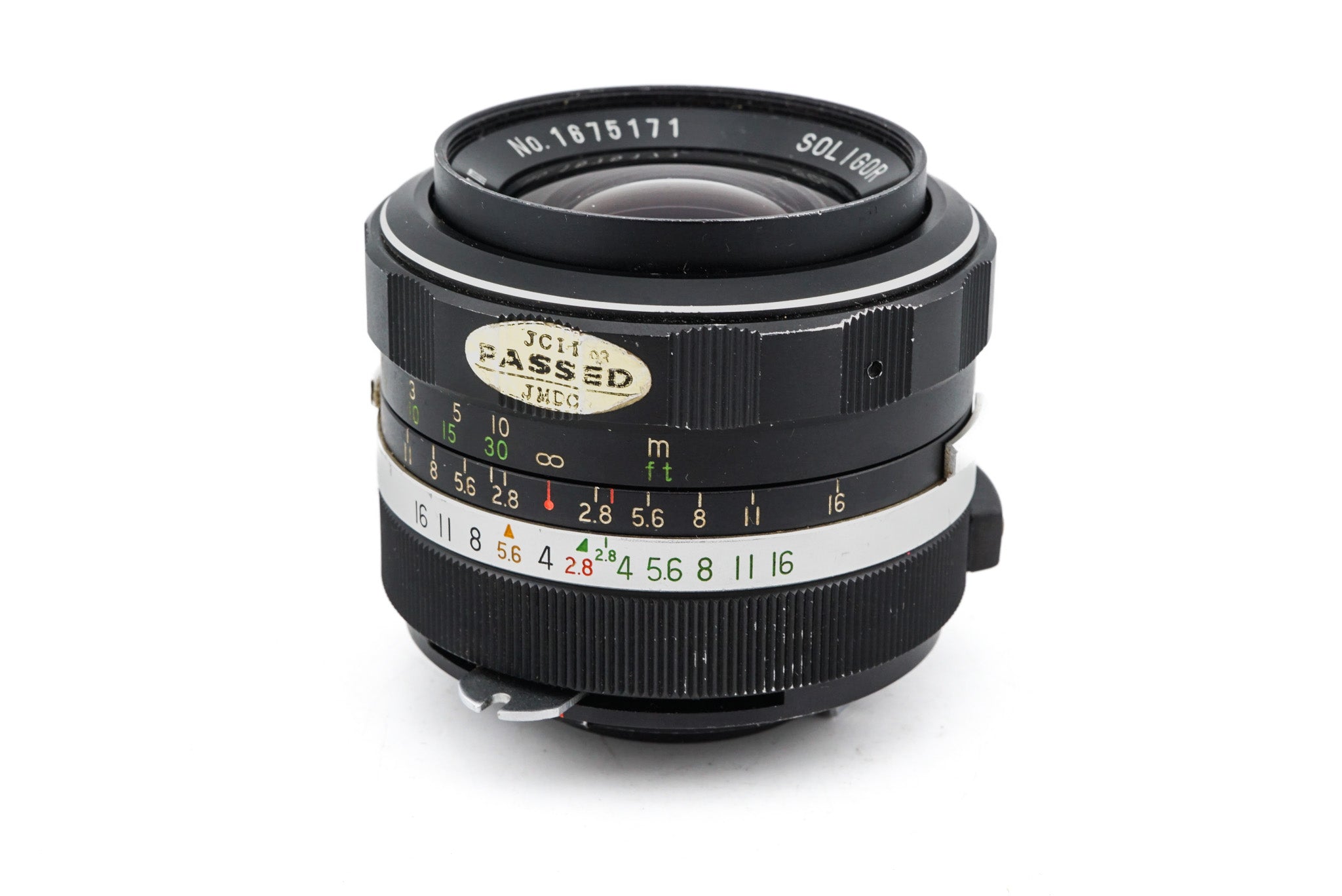 Soligor 35mm f2.8 Wide-Auto Pre-AI - Lens