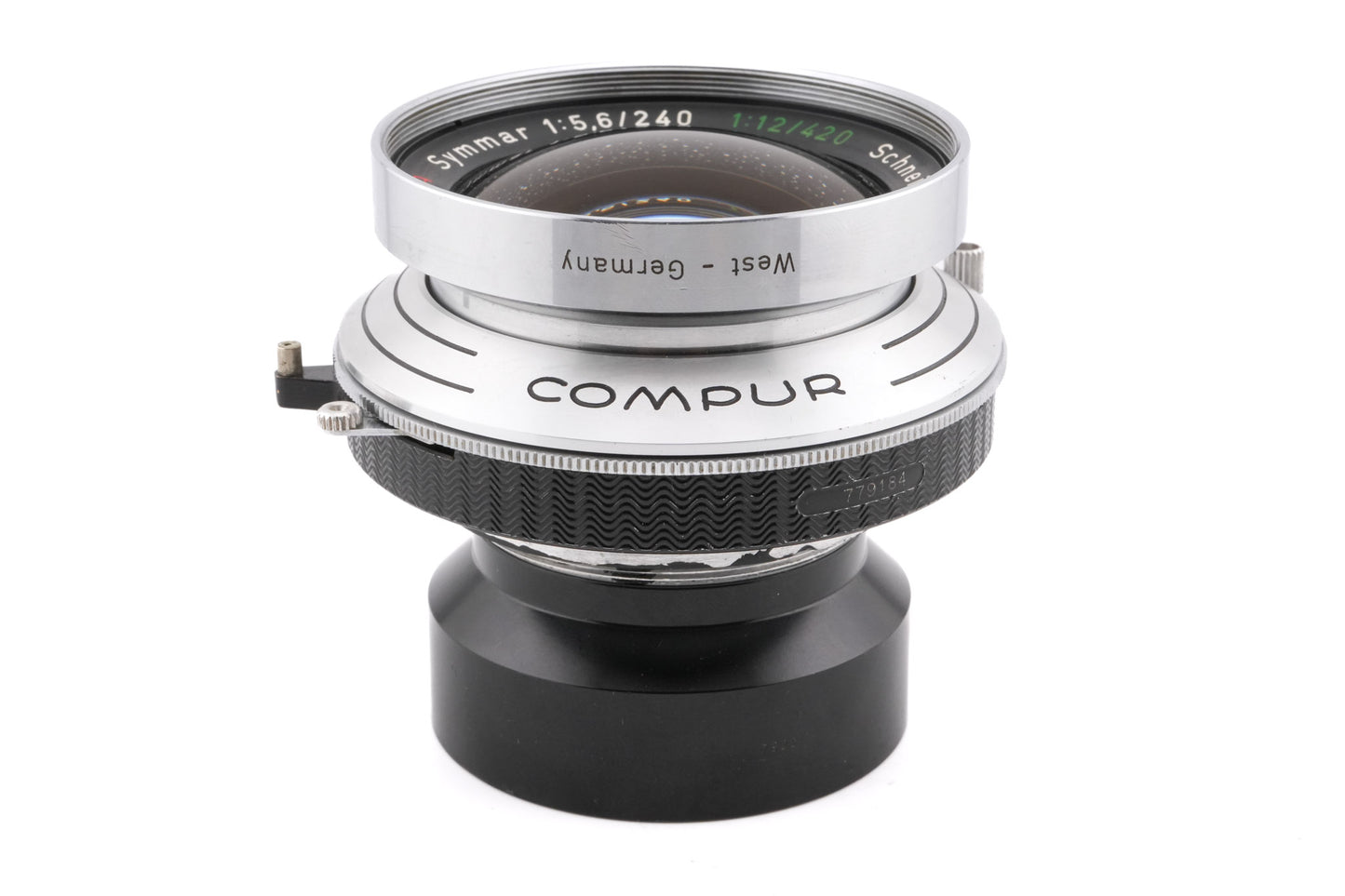 Schneider-Kreuznach 240mm f5.6 / 420mm f12 Tech Symmar (Shutter) - Lens