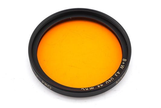 B+W 43mm Orange Filter 550 MRC 040 - Accessory