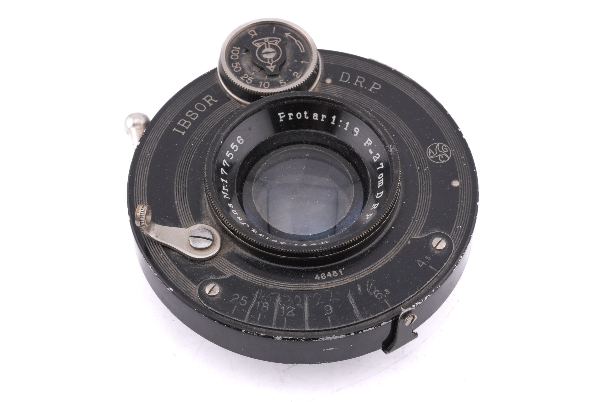 Carl Zeiss 27cm f18 Protar (Shutter) - Lens