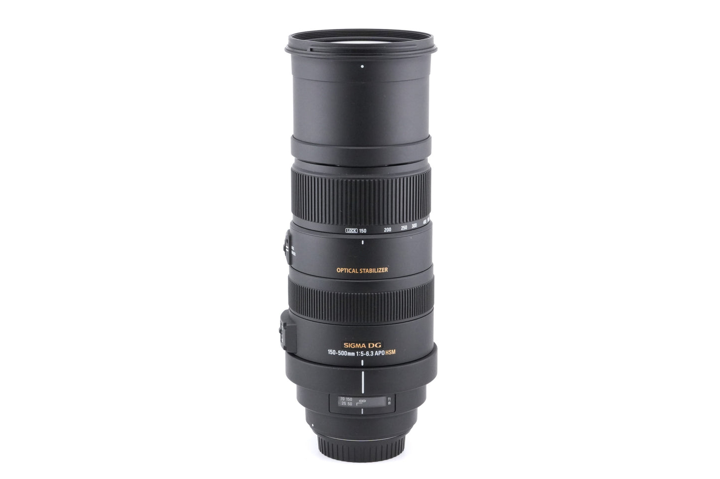 Sigma 150-500mm f5-6.3 DG APO OS HSM - Lens