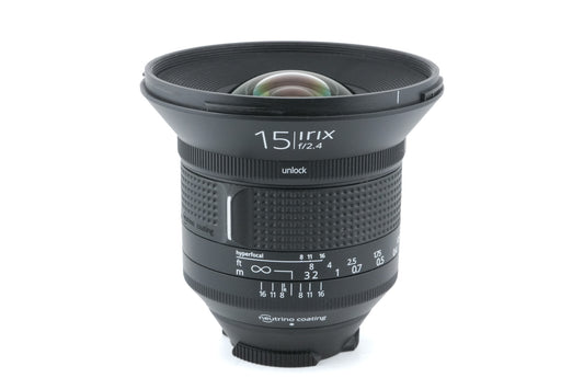 Irix 15mm f2.4 Firefly - Lens