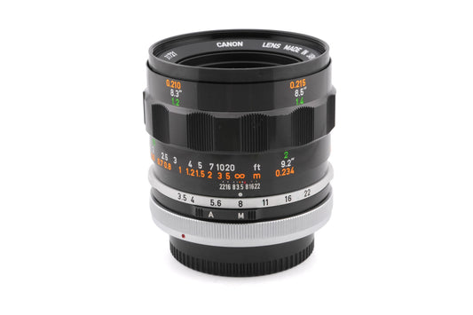 Canon 50mm f3.5 FL Macro - Lens