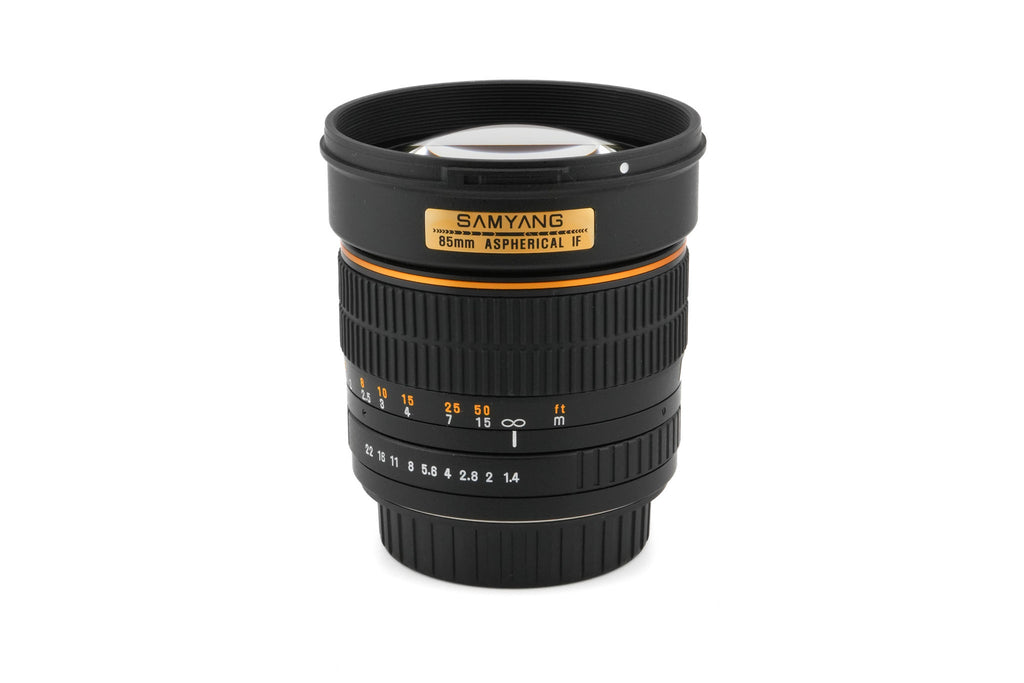 Samyang 85mm f1.4 Aspherical IF