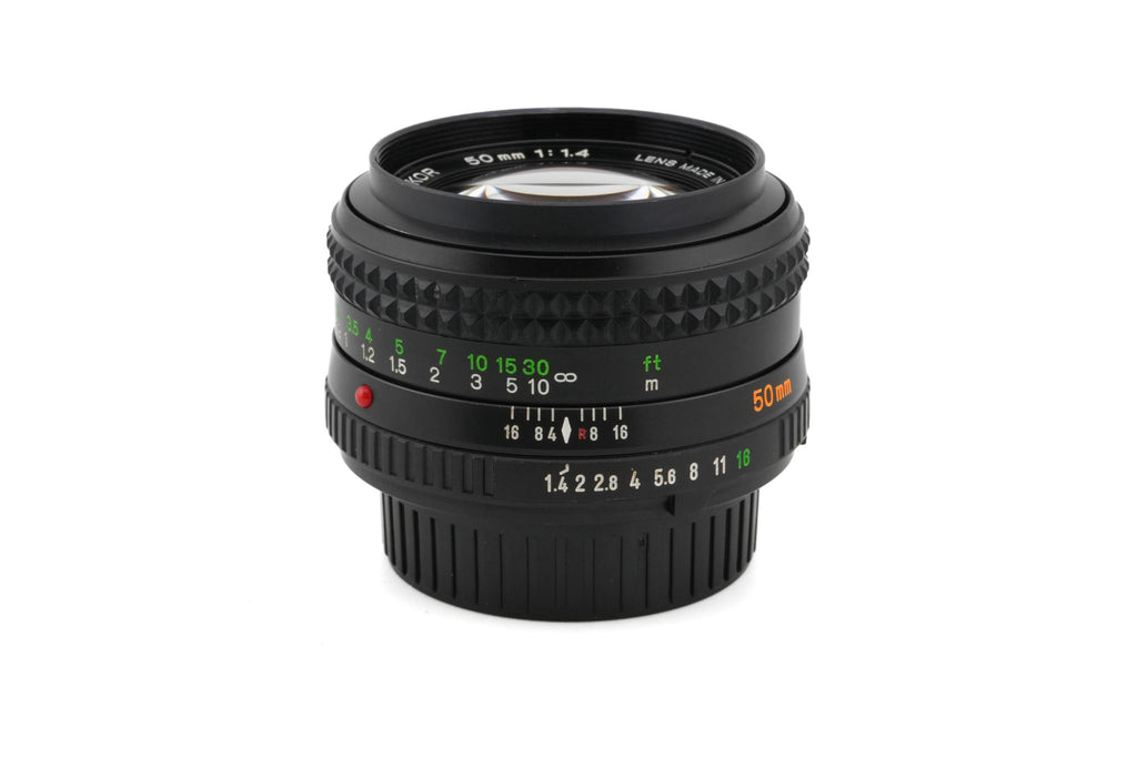 Minolta 50mm f1.4 MD Rokkor