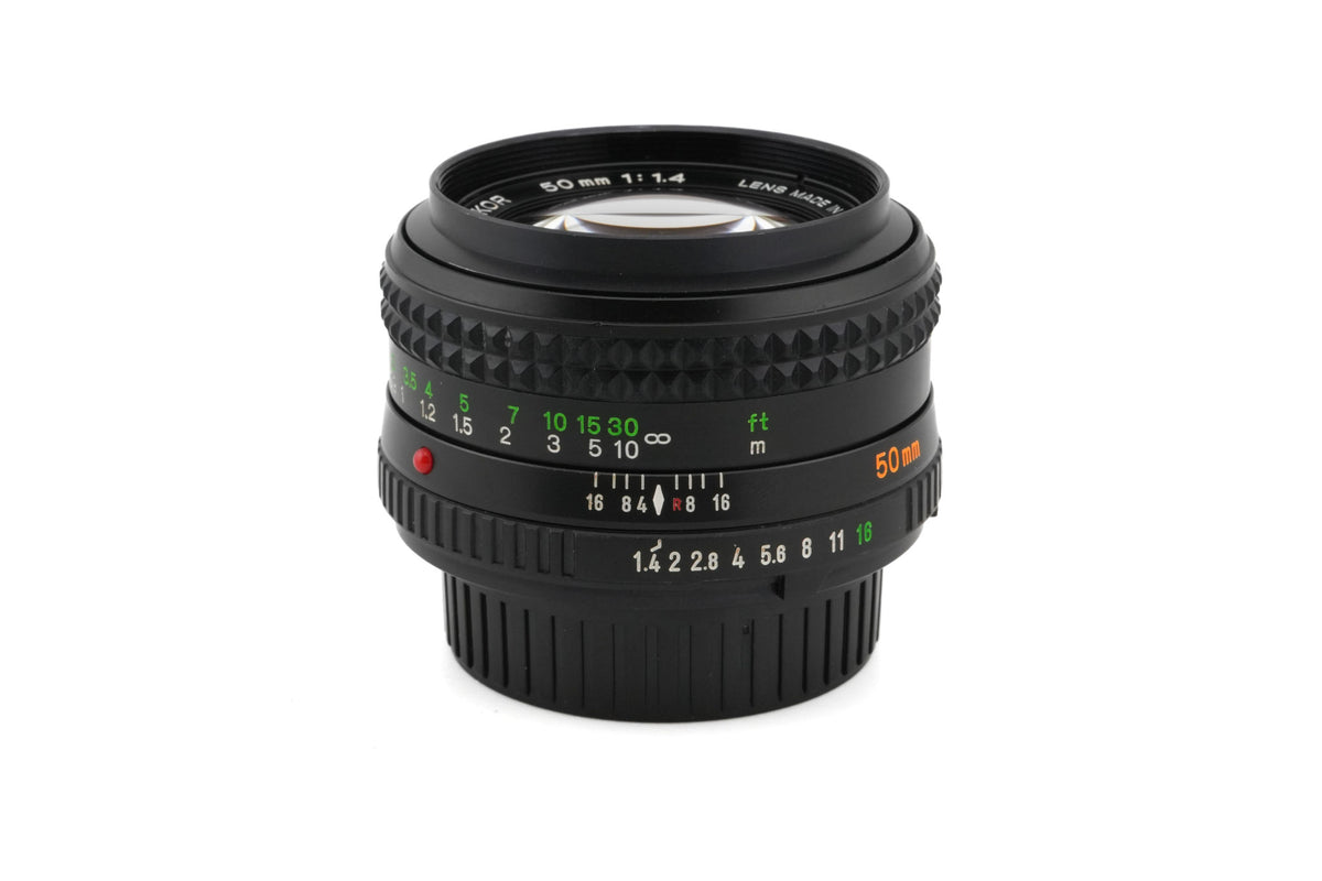 Minolta 50mm f1.4 MD Rokkor