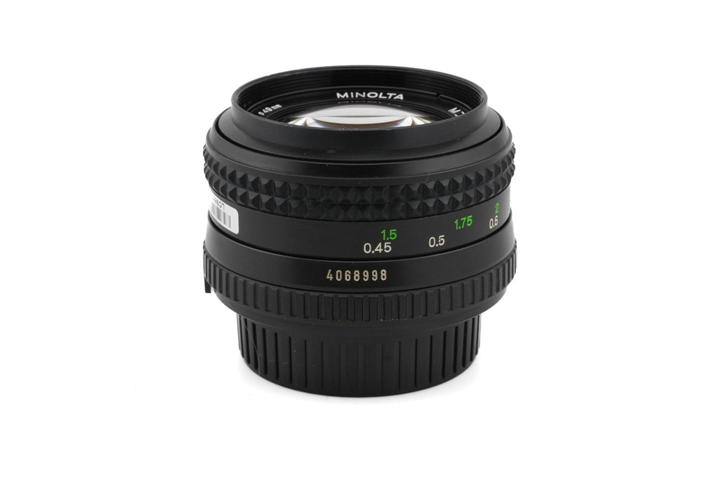 Minolta 50mm f1.4 MD Rokkor