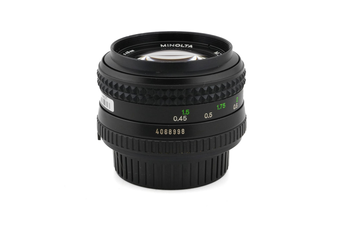 Minolta 50mm f1.4 MD Rokkor