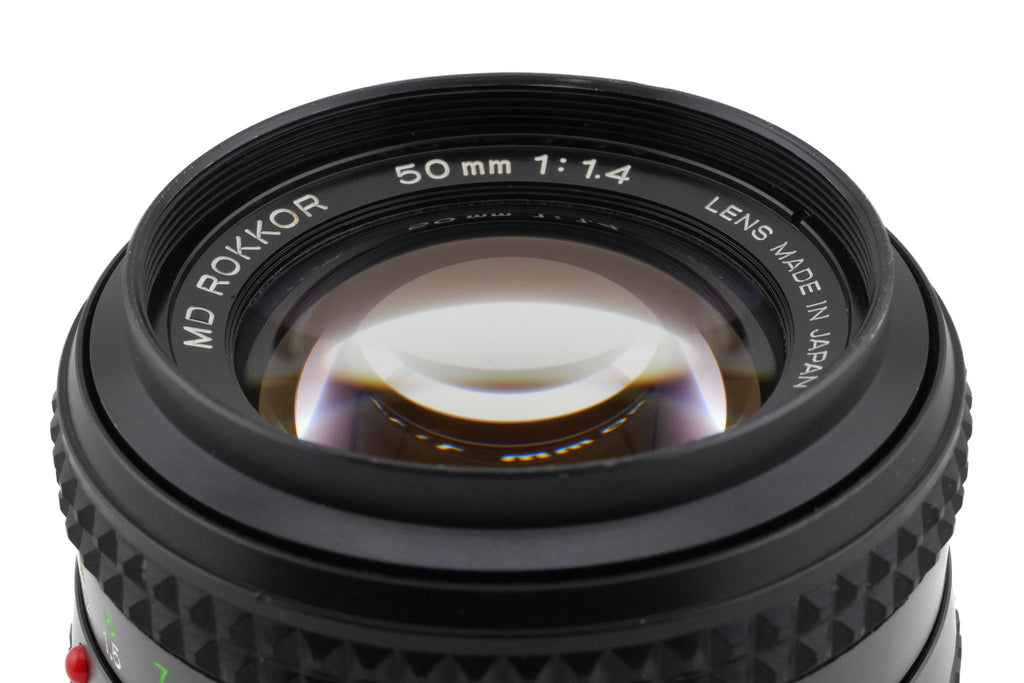 Minolta 50mm f1.4 MD Rokkor